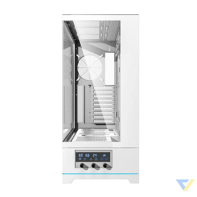 Darkflash DY451L computer case without fans (white) Without fan