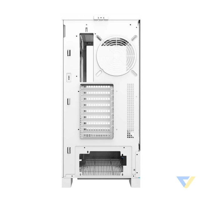Darkflash DY451L computer case without fans (white) Without fan
