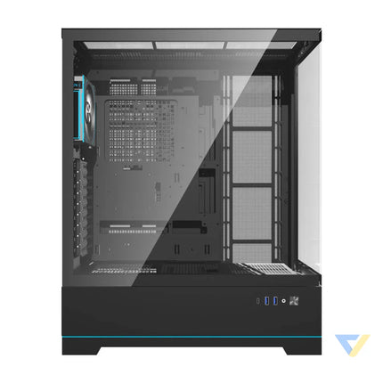 Darkflash DY451L PRO computer case (black) + 1 fan With fan
