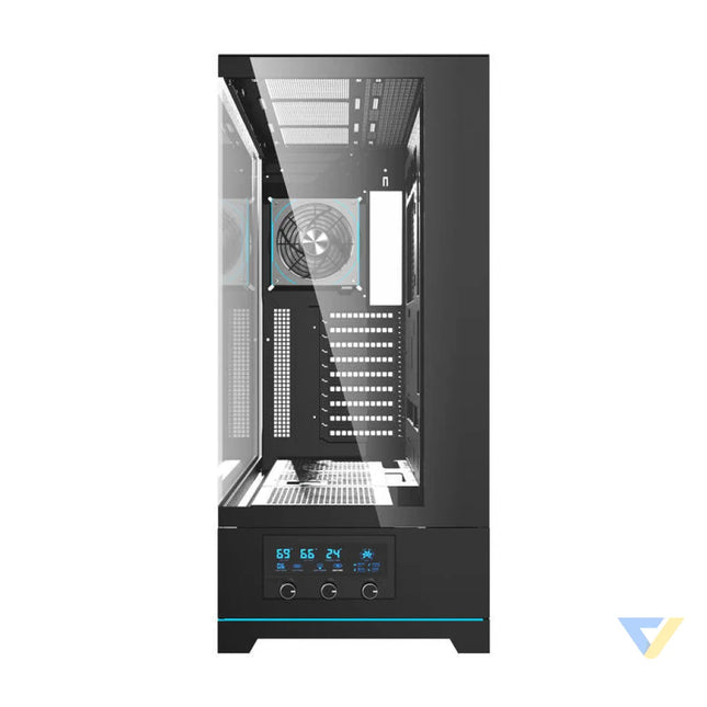 Darkflash DY451L PRO computer case (black) + 1 fan With fan