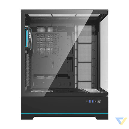 Darkflash DY451L PRO computer case (black) + 1 fan With fan