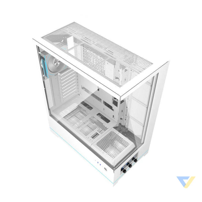Darkflash DY451L PRO computer case (white) + 1 fan With fan