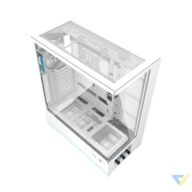Darkflash DY451L PRO computer case (white) + 1 fan With fan