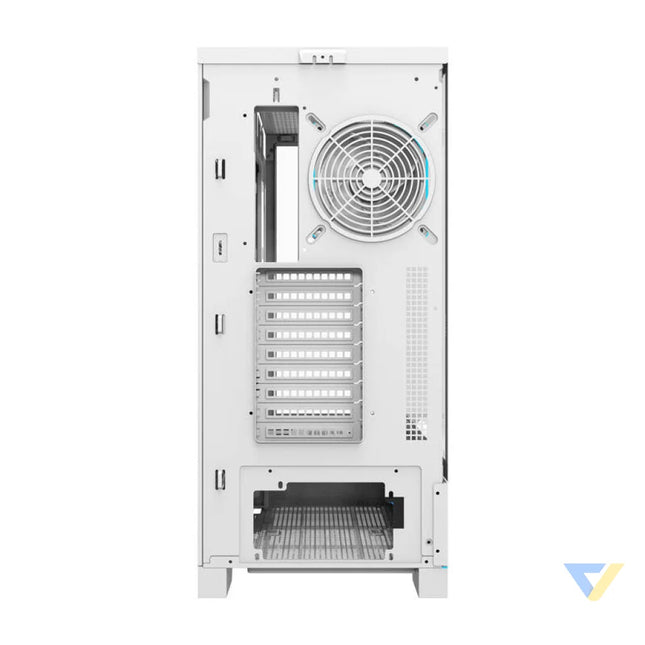 Darkflash DY451L PRO computer case (white) + 1 fan With fan