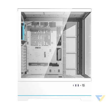 Darkflash DY451L PRO computer case (white) + 1 fan With fan