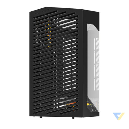Darkflash DY470 computer case (black) + 4 fans + GPU bracket With fan