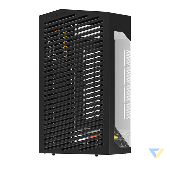 Darkflash DY470 computer case (black) + 4 fans + GPU bracket With fan