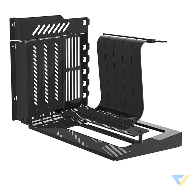Darkflash DY470 computer case (black) + 4 fans + GPU bracket With fan