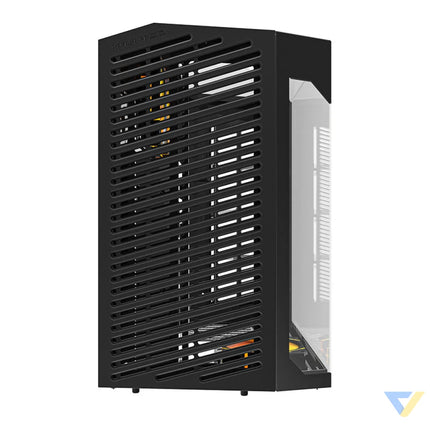 Darkflash DY470 computer case (black) + 4 fans + GPU bracket With fan