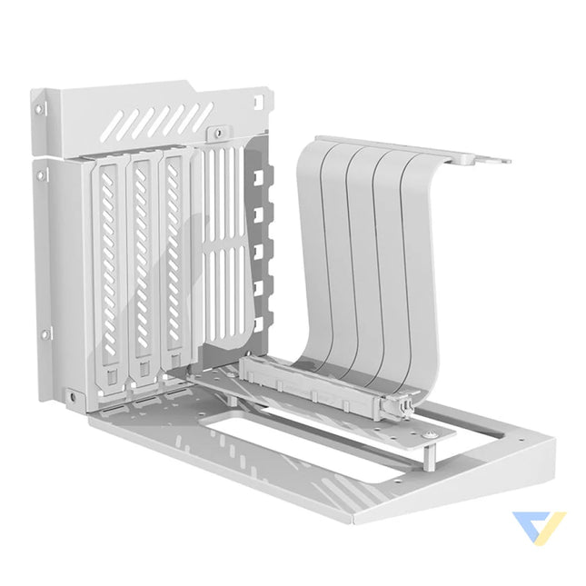 Darkflash DY470 computer case (white) + 4 fans + GPU bracket With fan