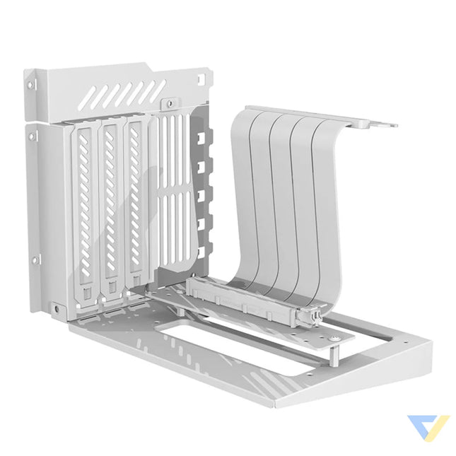 Darkflash DY470 computer case (white) + 4 fans + GPU bracket With fan