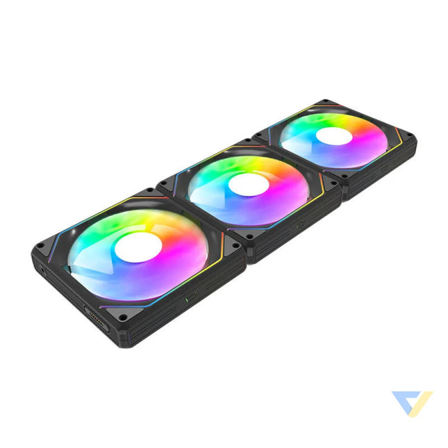Darkflash Gauss G24 3 in 1 computer fans (black) Fans