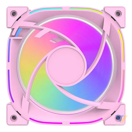 Darkflash INF24 5in1 ARGB Computer fan set (pink) Fans