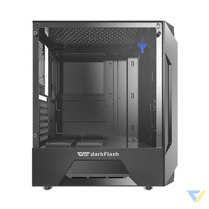 Darkflash LEO computer case (black) Without fan