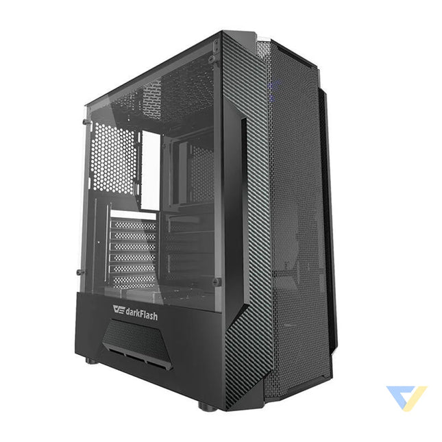 Darkflash LEO computer case (black) Without fan