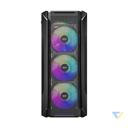 Darkflash LEO computer case (black) Without fan