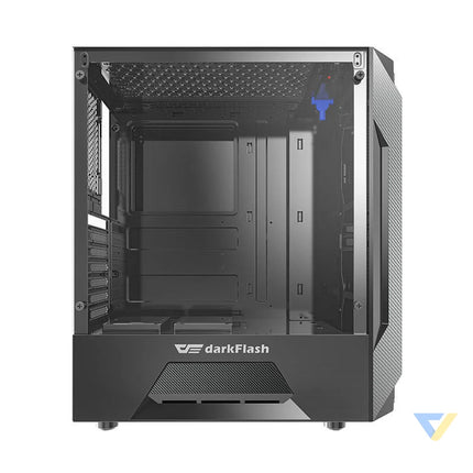 Darkflash LEO computer case (black) Without fan