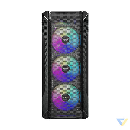 Darkflash LEO computer case (black) Without fan