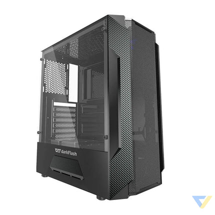 Darkflash LEO computer case (black) Without fan