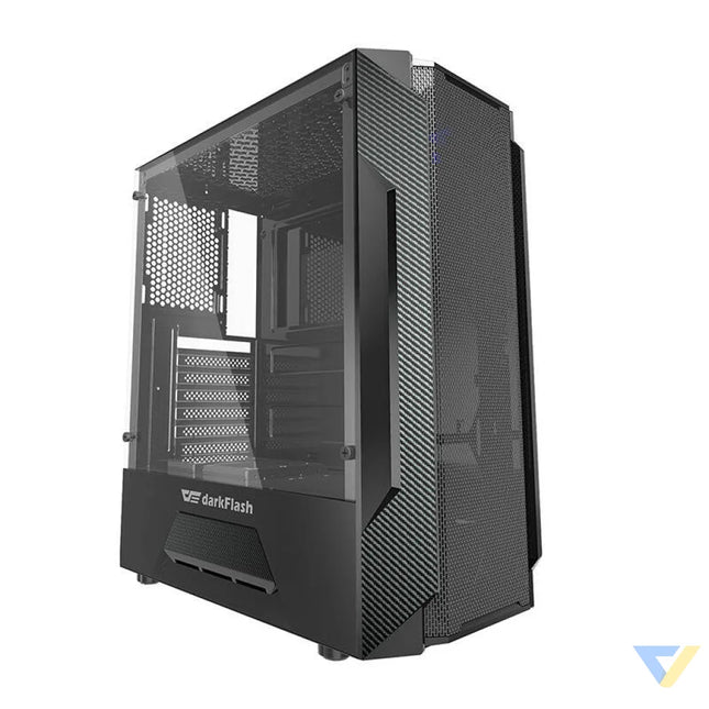 Darkflash LEO computer case (black) Without fan