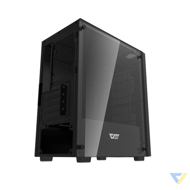 Darkflash M305 computer case without fans (Black) Without fan