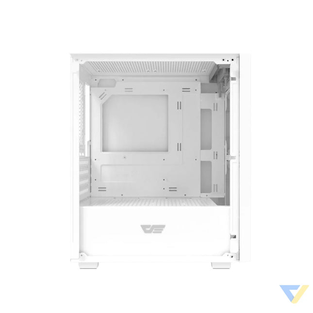 Darkflash M305 computer case without fans (White) Without fan