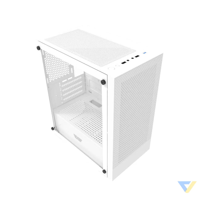 Darkflash M305 computer case without fans (White) Without fan