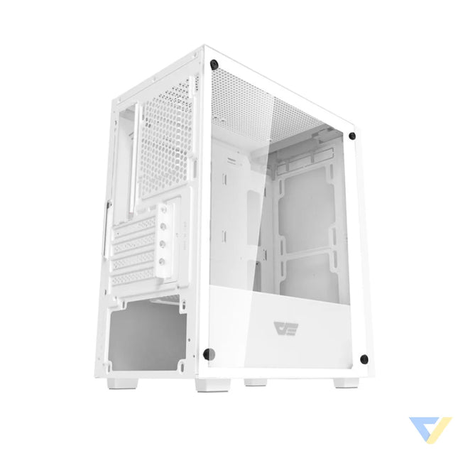 Darkflash M305 computer case without fans (White) Without fan