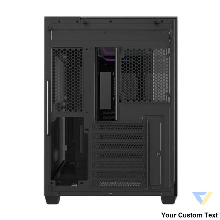 Darkflash TH285 computer case (black) + 4 fans With fan