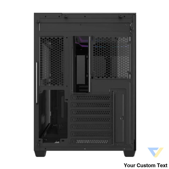 Darkflash TH285 computer case (black) + 4 fans With fan