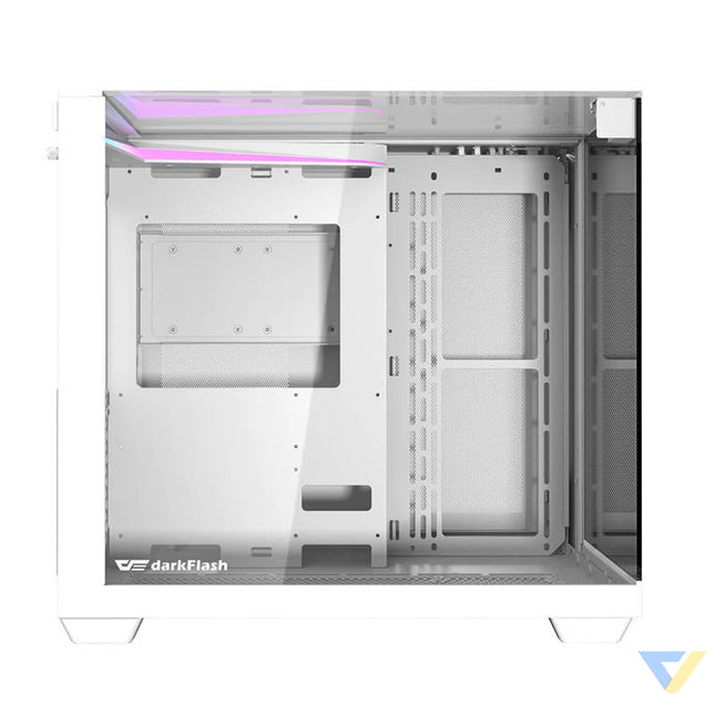 Darkflash TH285 computer case (white) + 4 fans With fan