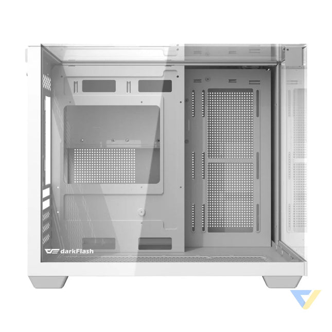 Darkflash TH285M computer case (white) Without fan
