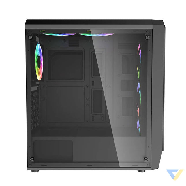 Darkflash Water Square 5 computer case (black) Without fan