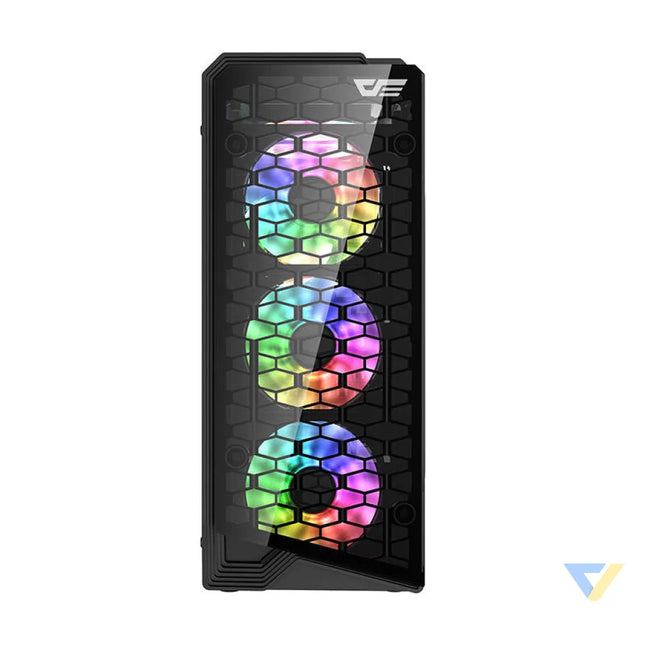 Darkflash Water Square 5 computer case (black) Without fan
