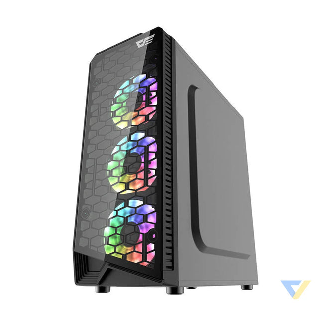 Darkflash Water Square 5 computer case (black) Without fan