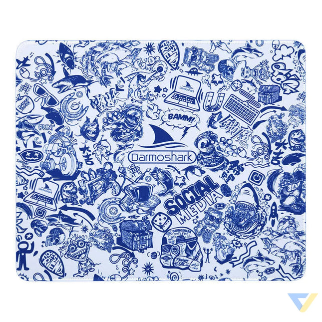 Darmoshark PAD 3 gaming pad (white) Mouse pads