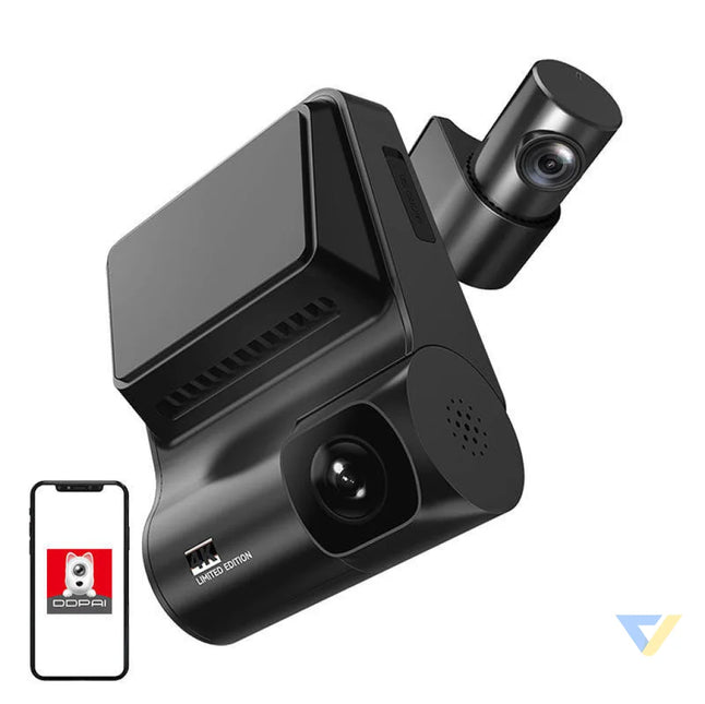 DDPAI Z50 GPS Dash cam DUAL WiFi 4K + Rear camera Video recorders