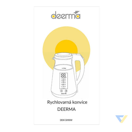 Deerma Electric Kettle with temperature control 1,7 L 1700 W SH90W Electric kettles