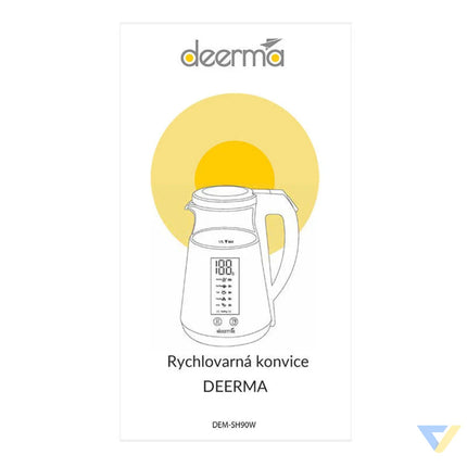 Deerma Electric Kettle with temperature control 1,7 L 1700 W SH90W Electric kettles