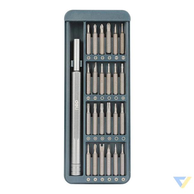 Deli Tools EDL241025 precision screwdriver set 25 el. Screwdrivers