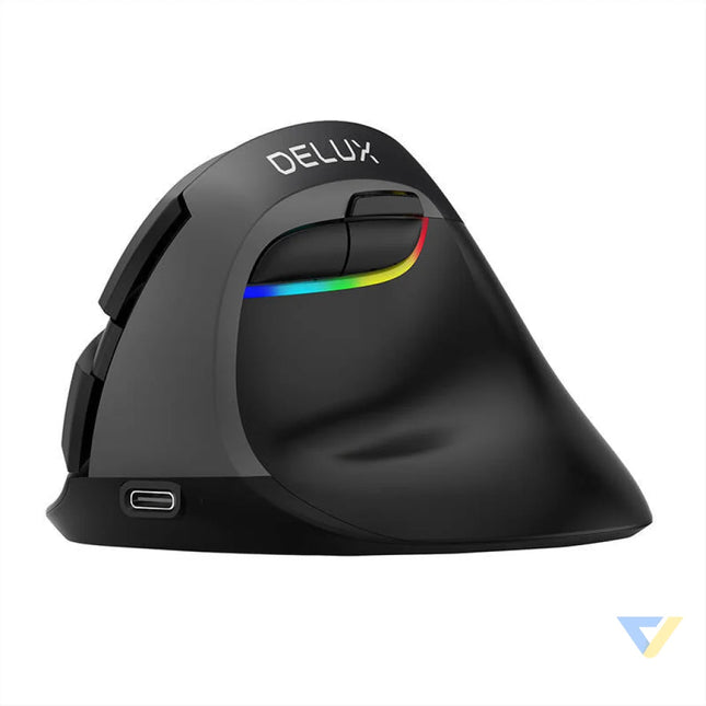 Delux M618Mini Black Wireless