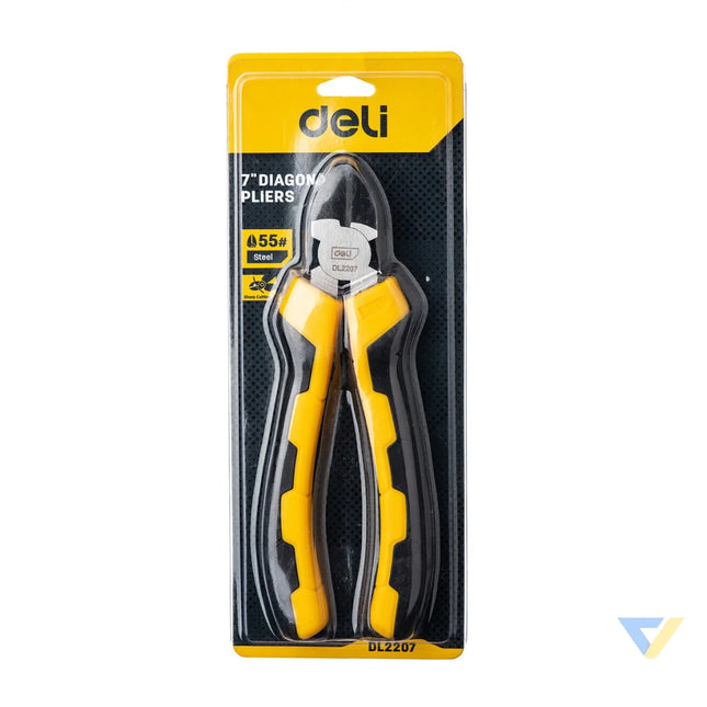 Diagonal Pliers 7’’ Deli Tools EDL2207 (yellow) Pliers