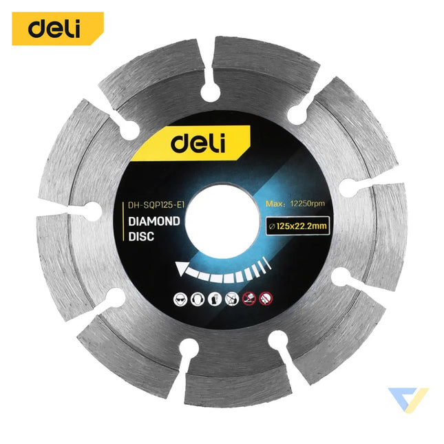 Diamond disc Deli Tools EDH SQP125 E1 Cutting tools