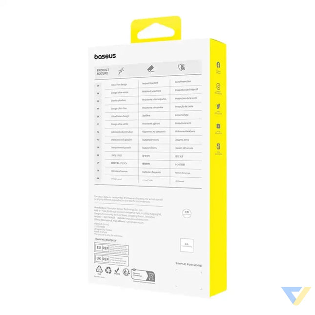 Diamond Tempered Glass Baseus 0.3mm for iPhone 15Plus For smartphones