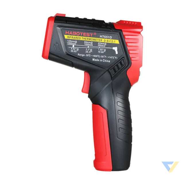 Digital Laser Pyrometer Habotest HT651D moisture meter Measuring tools