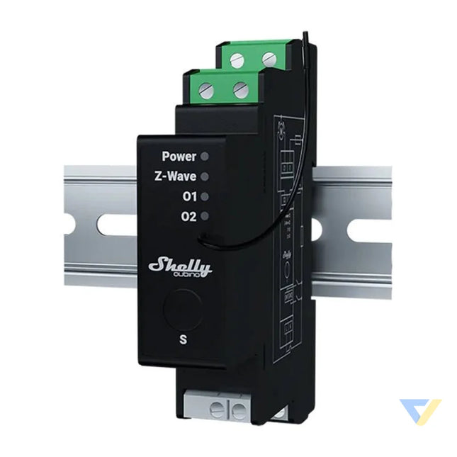 DIN relay with energy measurement Shelly Qubino Wave Pro Shutter Smart controllers