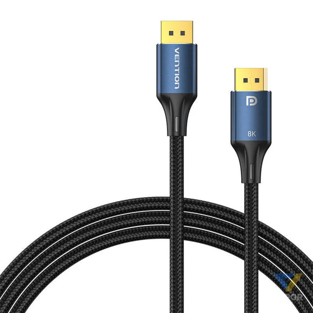 DisplayPort 1.4 Cable Vention HCELH 2m 8K 60Hz/ 4K 120Hz (blue) Video cables