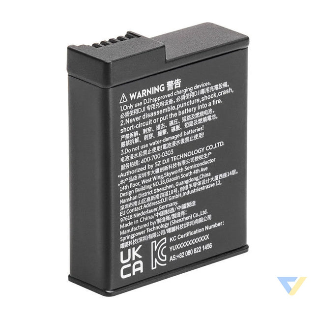 DJI Osmo Action 3 Extreme Battery For sports cameras