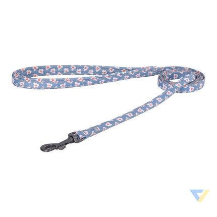 Dogness walking set leash 1,5m + harness for dog (light blue) Walking and transportation