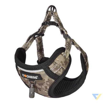 Dogness walking set leash 1,5m + harness for dog (moro) Walking and transportation
